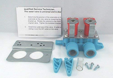 Washer Water Valve for Whirlpool, Sears, Kenmore, AP3094541, PS334646, 285805