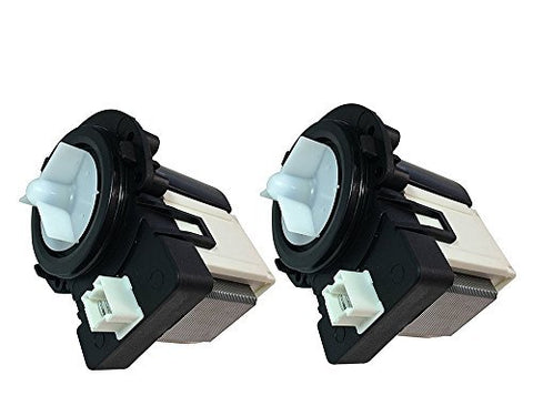 2 x GENBUINE SAMSUNG OEM DC31-00054A Washer Drain Pump