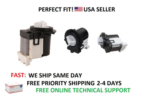 FREE PRIORITY LG Kenmore Clothes Washer Water Drain Pump 4681EA2001T FOR MODELS IN DESCRIPTION