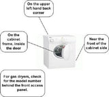 Whirlpool kenmore Washer/Dryer Combo Drive Belt 134503600