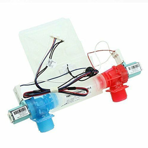 Whirlpool Washing Machine Water Inlet Valve Assembly, Part # W10423125
