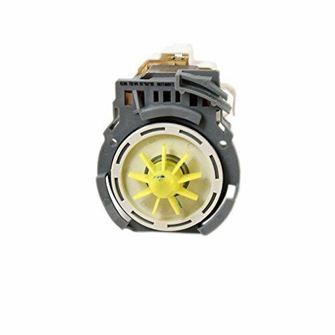 W10876537 Bomba Desague Lavavajillas Genuino (Oem) para Whirlpool, Kenmore,