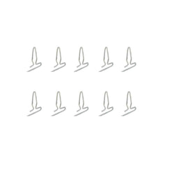 GlobPro CK900346 Range/Stove/Oven Door Gasket Seal LOCK CLIPS Replacement for and compatible with GE Hotpoint Heavy DUTY