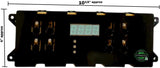 GlobPro 316207510 Range Oven Control Motherboard 10 ½" length Approx. Replacement for and compatible with Frigidaire Kenmore 316207510 Heavy DUTY