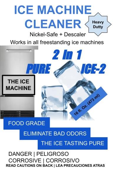 Ice Maker Machine Cleaner Uline, GE Monogram, KitchenAid, Kenmore CK90 –  we-ship-same-day