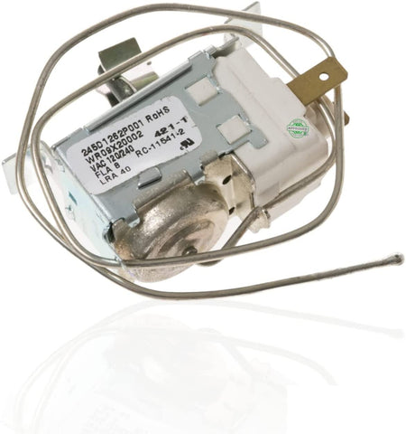 GlobPro WR09X10043 WR09X10109 WR09X10133 WR9X10027 Fridge Temperature Control Thermostat 2" ¾ length Approx Replacement for and compatible with Hotpoint GE Kenmore Heavy DUTY