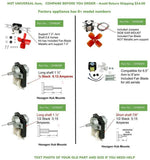 GlobPro CK900387 Fridge Evaporator Fan Motor+ 2169143-215497 Replacement for and compatible with Estate Heavy DUTY