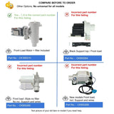 2-3 days delivery-Hotpoint, GE washer Water Drain Pump OPTIONS
