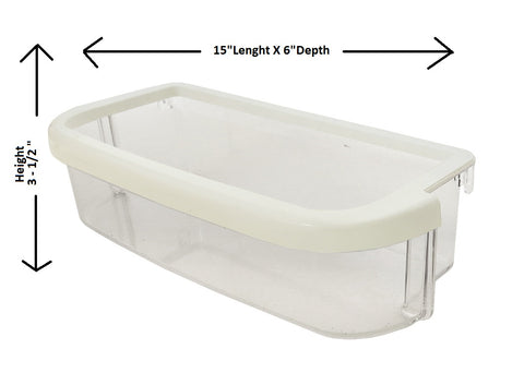 12849106K Fits Kenmore Refrigerator Door Shelf Bin 12849106K