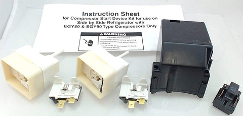 KitchenAid Whirlpool Refrigerator Compressor Starting Device Kit EAP993073