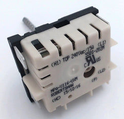 INF 240TP - 229C4188P001 Kenmore GE Range Burner Switch Control 229C4188P001