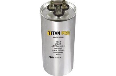 Titan TRCFD505 Dual Rated Motor Run Capacitor Round MFD 50/5 Volts 440/370