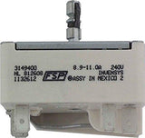 Whirlpool Amana Surface Element Switch BWR981657 fits B008DJVQ7G