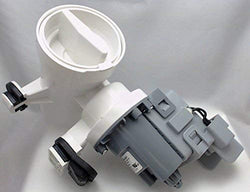 Non OEM Drain Motor Pump Assembly for Whirlpool, Sears Washer Replaces AP6023956, PS1960402, WPW10730972