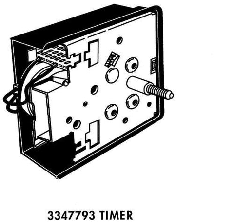 Whirlpool Part Number 3347793: Switch, Water Temperature (Alt.)