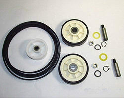 Maytag Dryer Roller Belt Pulley Repair Kit (Y312959, Y303373 , 6-3700340)