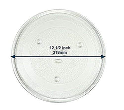 GE Kenmore Microwave Glass Plate 12.5 Inches Diameter UNI88134 Fits WB39X10003