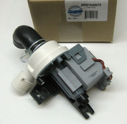 2-3 Days Delivery Whirlpool W10409079 Drain Pump - Water by Whirlpool