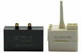 Refrigerator Compressor Start Relay  capacitor WP67002527-67002527 and 65889-4