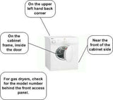 Dryer Timer Control Cycle Model M460-G only serial 175D2308P004