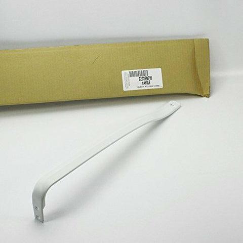 PS330447 - NEW OEM FACTORY ORIGINAL WHIRLPOOL WHITE REFRIGERATOR DOOR HANDLE