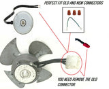 2-3 days delivery-WR60X179  Refrigerator Condenser Fan Motor WR60X0179
