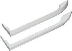 2-3 Days-5304504507 Fits Kenmore Refrigerator Door Handle Set White Length:16.7"