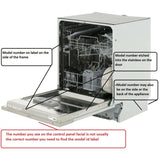 DISHWASHER Control Board  W10039760, W10039770, W10076350