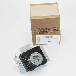 Whirlpool W10857612 Asciugatrice Timer, Piccolo, Nera