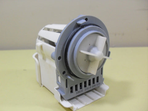 WHIRLPOOL KENMORE ASKOLL DUET WASHER WATER PUMP MOTOR Mod: M75 461970228513 ONLY MOTOR, 4 Blades included, Same terminal conexions