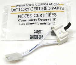 PS346704 - FACTORY OEM FSP WHIRLPOOL DRYER LID SWITCH IN SEALED WHIRLPOOL FACTORY BAG (ALSO FITS KENMORE MAYTAG ROPER KITCHENAID AND OTHER BRANDS)