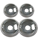 W10278125 FREE EXPEDITED Kenmore DRIP PAN KIT   Includes two 6 inch and two 8 inch drip pans W10278125