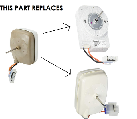 WR60X10346 FREE EXPEDITED GE Refrigerator Evaporator Fan Motor
