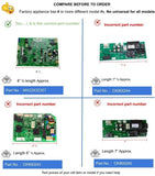 GlobPro WH22X28845 WH22X29349 WH22X29556 Washer Control Board 8" ½ length Approx. Replacement for and compatible with GE Heavy DUTY