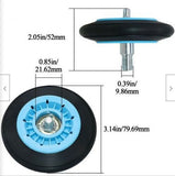 DC97-07523B ONlY Dryer Drum Roller each fits 07523A, PS4221885 Compatible with Kenmore DC97-07523A