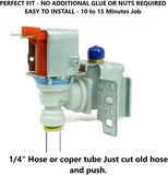 GlobPro #RIV-11AE-19#76010 76010 U-line Water Valve 120V/60 Replacement for and compatible with Heavy DUTY
