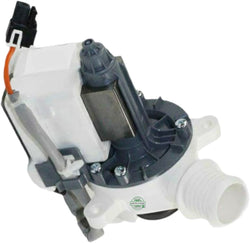 GlobPro WH23X28418 Washer Water Drain Pump Assembly 6" length Approx. Replacement for and compatible with GE Hotpoint Heavy DUTY