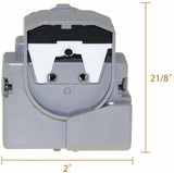 GlobPro WR08X22874 CK900368 Fits Embraco Compressor Start Relay 1/4 terminal Replacement for and compatible with GE Hotpoint Heavy DUTY