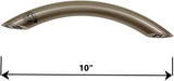 GlobPro 8184320 921926 Microwave Door Handle 10" Length Approx. Replacement for and Compatible with Kitchen Aid 8184320 921926 Heavy Duty
