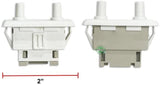 GlobPro AP4136952 PS2522335 EAP2522335 PD00002031 Fridge Door Switch 2" legth Approx. Replacement for and compatible with Samsung Heavy DUTY