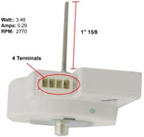 GlobPro 2030081 Fridge Evaporator Fan Motor 3" ½ length Approx. Replacement for and compatible with Samsung Heavy DUTY