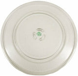 GlobPro W10510836 Microwave Glass Turntable Tray 16.5" inches Approx Replacement for and Compatible with KitchenAid Whirlpool Heavy Duty