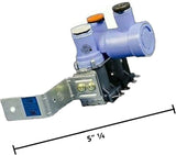 GlobPro MJX41869202 Frigde Water Inlet Valve Assembly 2Coil 5" ¼ length Approx. Replacement for and compatible with Kenmore LG Heavy DUTY