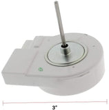 GlobPro DA31-00146J Fridge Evaporator Fan Motor 3" length Approx. Replacement for and compatible with Samsung Heavy DUTY