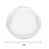 GlobPro AP3771706 PS979554 EAP979554 PD00000736 Microwave Glass Turntable Tray 13" Diameter Approx. Replacement for and Compatible with Frigidaire Heavy Duty