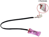 GlobPro 1488655 Fridge Sensor Defrost Thermostat 2 Terminals Replacement for and compatible with Samsung Heavy DUTY