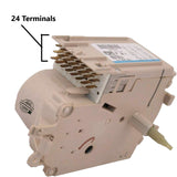 GlobPro 8557301 8557301R Washer Timer 24 fixed terminals Replacement for and compatible with Whirlpool Kenmore Heavy DUTY