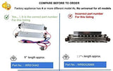 GlobPro WR51X342 WR51X371 WR51X463 Fridge Defrost Heater Kit 9" length Approx. Replacement for and compatible with General Electric Heavy DUTY
