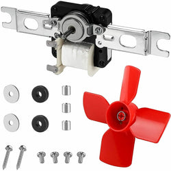 GlobPro CK900387 Fridge Evaporator Fan Motor+ 2169143-215497 Replacement for and compatible with KitchenAid Heavy DUTY