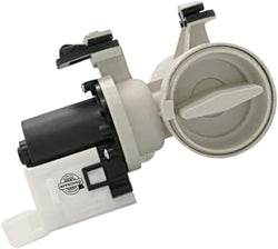 GlobPro 8540027 8540028 8540996 W10117829 Washer Water Drain Pump Assembly 8" ½ length Approx. Replacement for and compatible with Whirlpool Maytag Kenmore/Sears Amana Heavy DUTY